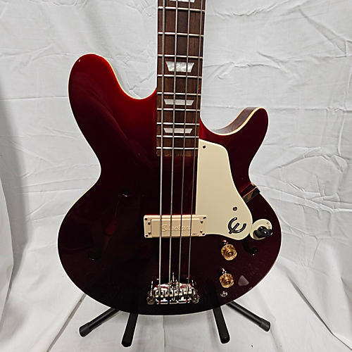 Epiphone Used Epiphone Jack Cassidy Signature Candy Apple Red Electric Bass Guitar Candy Apple Red