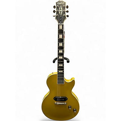 Used Epiphone Jared James Blues Power Les Paul Gold Top Solid Body Electric Guitar