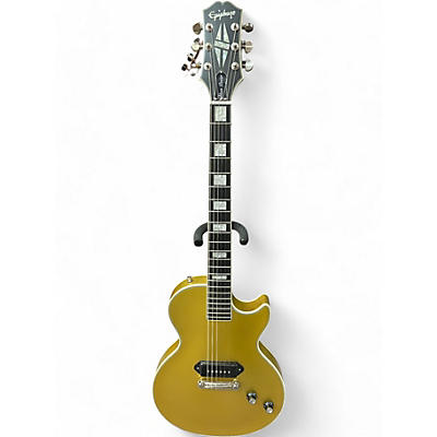 Used Epiphone Jared James Nichols "Blues Power" Les Paul Custom Gold Solid Body Electric Guitar