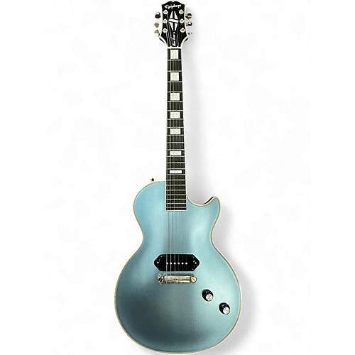 Used Epiphone Jared James Nichols Blues Power Les Paul Custom Pelham Blue Solid Body Electric Guitar Pelham Blue