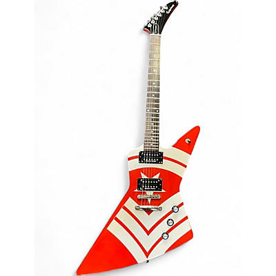 Used Epiphone Jason Hook M-4 Explorer Red Solid Body Electric Guitar
