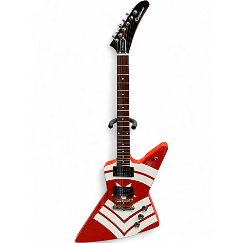 Used Epiphone Jason Hook M4 Red Solid Body Electric Guitar Red