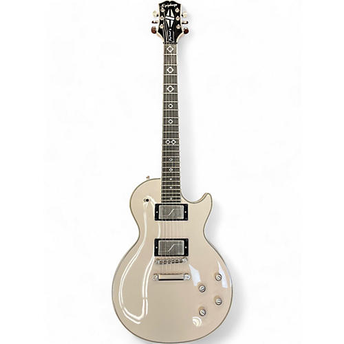 Epiphone Used Epiphone Jerry Cantrell Les Paul Custom Prophecy bone white Solid Body Electric Guitar bone white