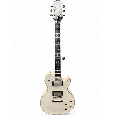 Used Epiphone Jerry Cantrell Prophecy Les Paul White Solid Body Electric Guitar