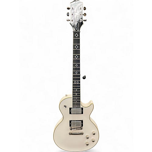 Used Epiphone Jerry Cantrell Prophecy Les Paul White Solid Body Electric Guitar White