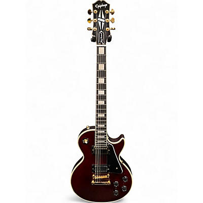 Used Epiphone Jerry Cantrell Wino Les Paul Custom Midnight Wine Solid Body Electric Guitar