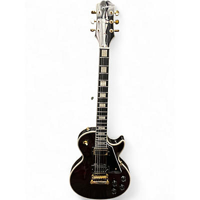 Used Epiphone Jerry Cantrell "Wino" Les Paul Custom Wine Red Solid Body Electric Guitar