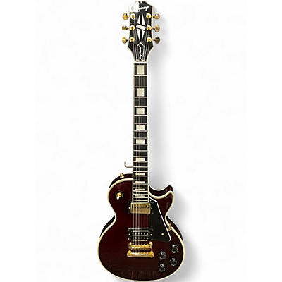 Used Epiphone Jerry Cantrell "Wino" Les Paul Custom Wine Red Solid Body Electric Guitar