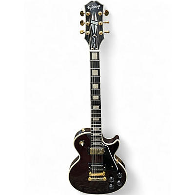 Used Epiphone Jerry Cantrell "Wino" Les Paul Custom Wine Red Solid Body Electric Guitar