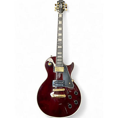 Used Epiphone Jerry Cantrell "Wino" Les Paul Custom red Solid Body Electric Guitar