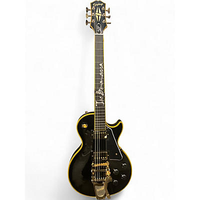 Used Epiphone Joe Bonamassa 1959 LES PAUL CUSTOM Black Solid Body Electric Guitar