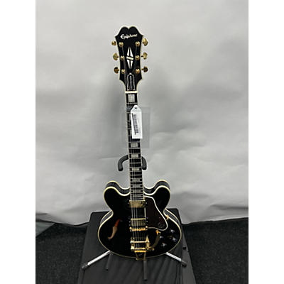 Epiphone Used Epiphone Joe Bonamassa 335 Ebony Hollow Body Electric Guitar