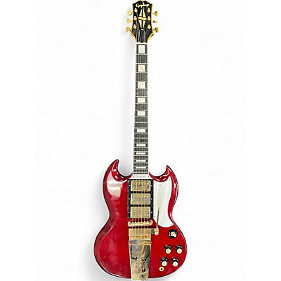 Used Epiphone Joe Bonamassa ‘63 Custom SG Custom Heritage Cherry Solid Body Electric Guitar