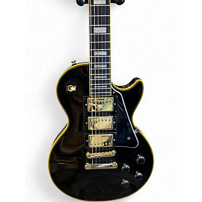 Used Epiphone Joe Bonamassa Black Beauty Les Paul Custom Outfit EBONY Solid Body Electric Guitar