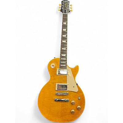 Used Epiphone Joe Bonamassa Les Paul Amber Solid Body Electric Guitar