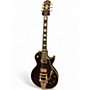 Used Epiphone Joe Bonamassa Les Paul Custom Black and Gold Solid Body Electric Guitar Black and Gold