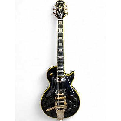 Used Epiphone Joe Bonamassa Signature '59 Les Paul Custom Reissue Black and Gold Solid Body Electric Guitar