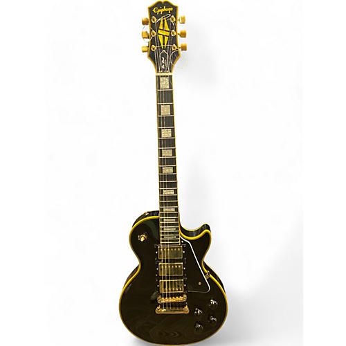 Epiphone Used Epiphone Joe Bonamassa Signature Les Paul Black Beauty Black Solid Body Electric Guitar Black