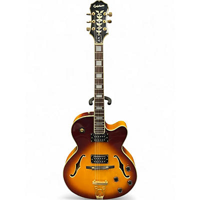Used Epiphone Joe Pass Emperor 2 Color Sunburst Hollow Body Electric Guitar