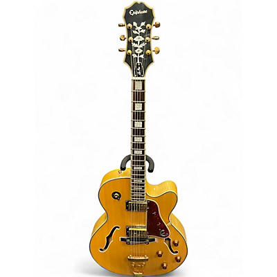 Used Epiphone Joe Pass Emperor Antique Natural Hollow Body Electric Guitar