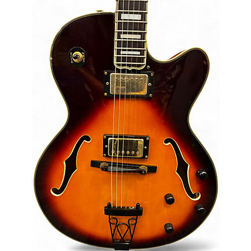 Used Epiphone Joe Pass Emperor II 2 Color Sunburst Hollow Body Electric Guitar 2 Color Sunburst