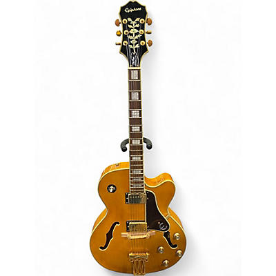 Used Epiphone Joe Pass Emperor II Butterscotch Hollow Body Electric Guitar