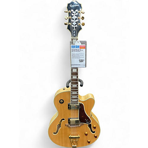 Used Epiphone Joe Pass Emperor II Natural Hollow Body Electric Guitar Natural