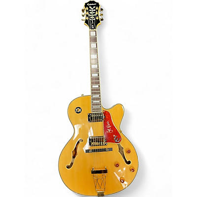 Used Epiphone Joe Pass Emperor II Natural Hollow Body Electric Guitar