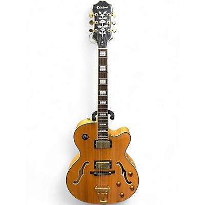Used Epiphone Joe Pass Emperor II Natural Hollow Body Electric Guitar