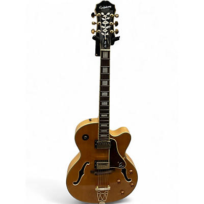 Used Epiphone Joe Pass Emperor II Natural Hollow Body Electric Guitar