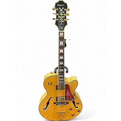 Used Epiphone Joe Pass Emperor II Natural Hollow Body Electric Guitar