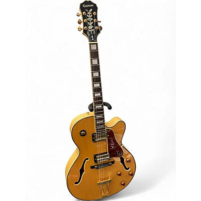 Used Epiphone Joe Pass Natural Hollow Body Electric Guitar