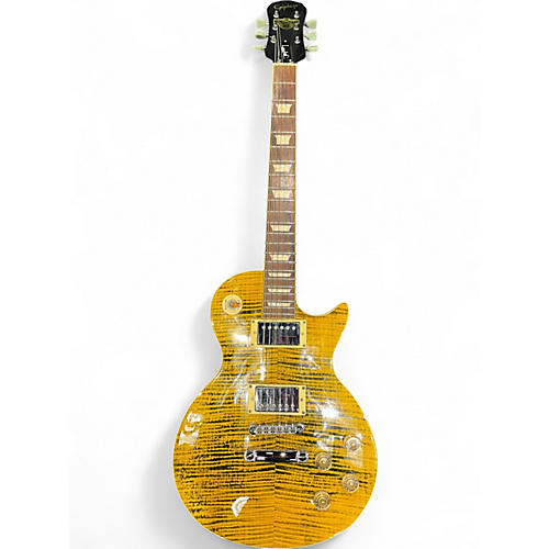 Used Epiphone Joe Perry Boneyard LP Standard AGED TIGER Solid Body Electric Guitar AGED TIGER