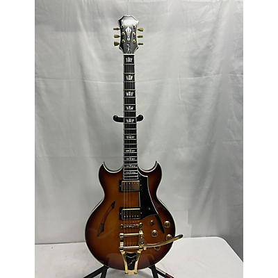 Epiphone Used Epiphone Johnny A Custom 3 Color Sunburst Hollow Body Electric Guitar