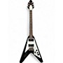 Used Epiphone KIRK HAMMETT 1979 FLYING V Black Solid Body Electric Guitar Black