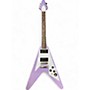 Used Epiphone KIRK HAMMETT 1979 FLYING V Purple Metallic Solid Body Electric Guitar Purple Metallic