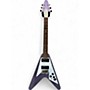Used Epiphone KIRK HAMMETT 1979 FLYING V Purple Solid Body Electric Guitar Purple