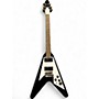 Used Epiphone KIRK HAMMETT FLYING V BLACK Solid Body Electric Guitar BLACK