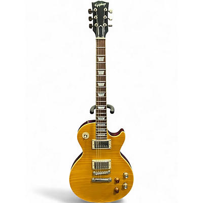 Used Epiphone KIRK HAMMETT GREENY 59 LES PAUL STANDARD FADED BURST Solid Body Electric Guitar