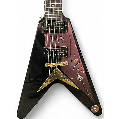 Used Epiphone KORINA FLYING V7 EBONY Solid Body Electric Guitar