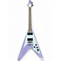 Used Epiphone Kirk Hammett 1979 flying v METALLIC PURPLE Solid Body Electric Guitar METALLIC PURPLE
