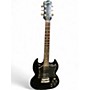 Used Epiphone Korea SG Black Solid Body Electric Guitar Black