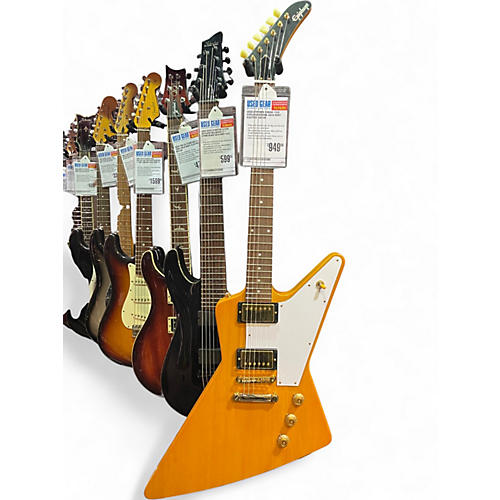 Used Epiphone Korina 1958 Explorer Korina Solid Body Electric Guitar Korina