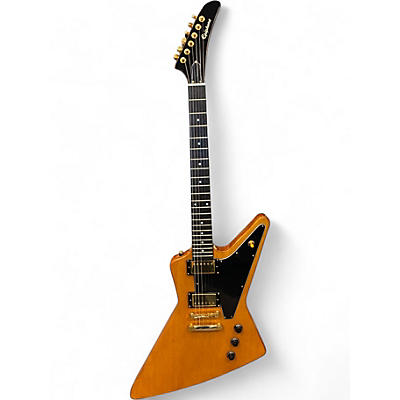 Used Epiphone Korina 1958 Explorer Natural Solid Body Electric Guitar