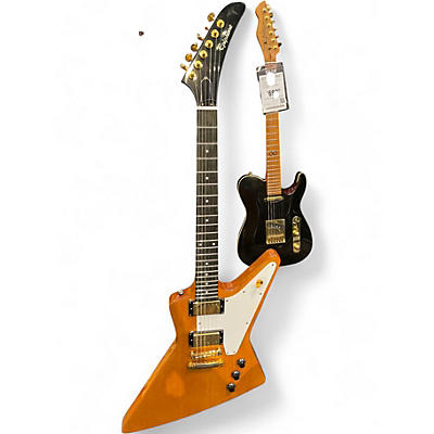 Used Epiphone Korina 1958 Explorer Natural Solid Body Electric Guitar