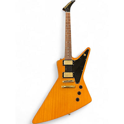 Used Epiphone Korina 1958 Explorer Natural Solid Body Electric Guitar