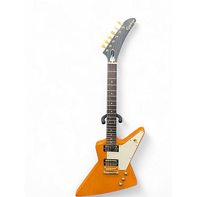 Used Epiphone Korina 1958 Explorer Natural Solid Body Electric Guitar