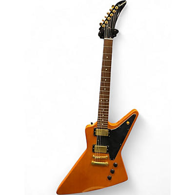 Used Epiphone Korina 1958 Explorer Vintage Natural Solid Body Electric Guitar