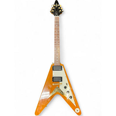 Used Epiphone Korina Flying V Korina Electric Bass Guitar