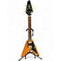 Used Epiphone Korina Flying V Mahogany Electric Bass Guitar Mahogany